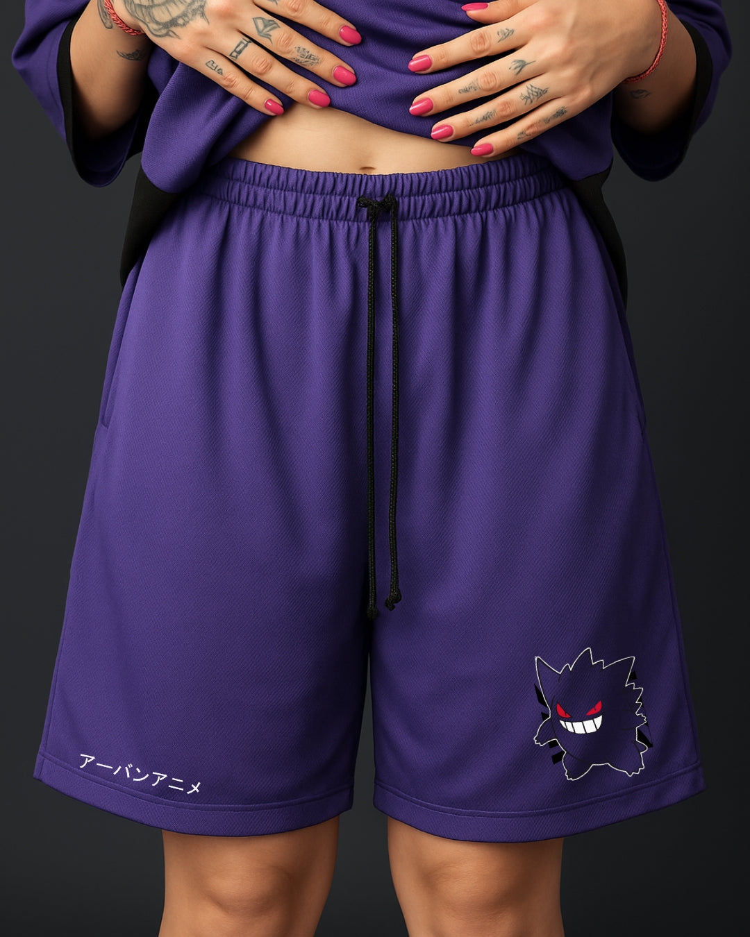 SHORT OVERSIZE GENGAR / POKEMON